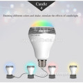 2016 New Arrival CE/RoHs listed the most popular hotsale smart wireless bluetooth 6w led bluetooth music lamp